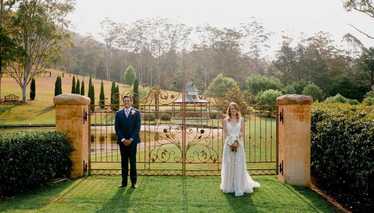 outdoor wedding venue fernbank
