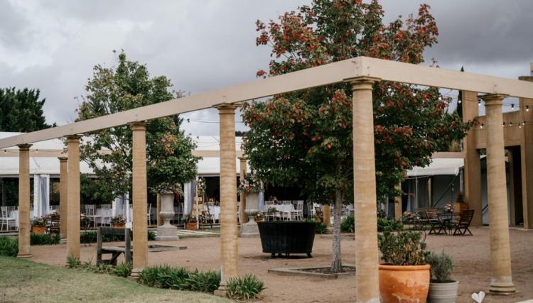 outdoor wedding venue southern winery