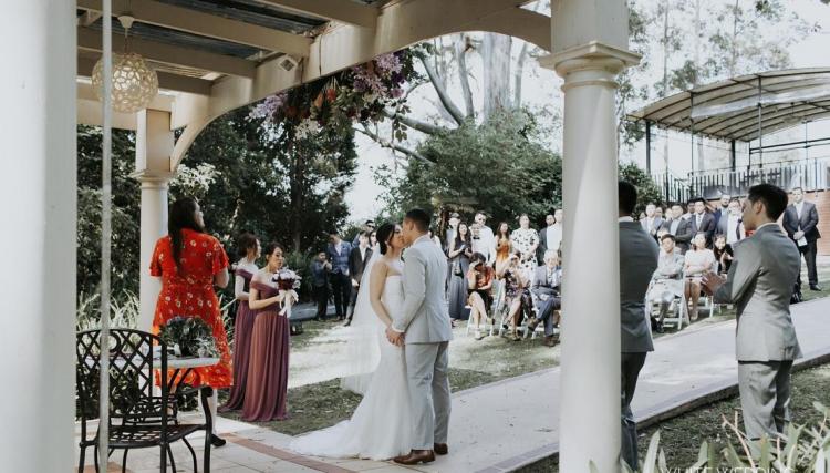 Springfield House is a garden ceremony venue with a garden marquee in Sydney