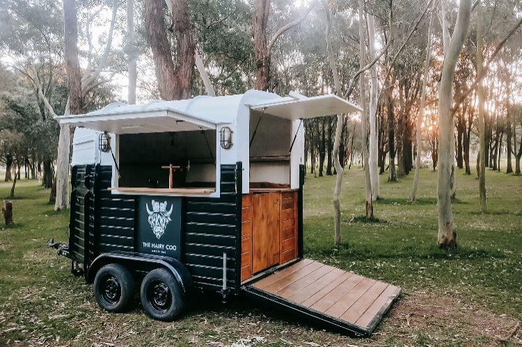 Bartender Mobile Bar Hairy Coo