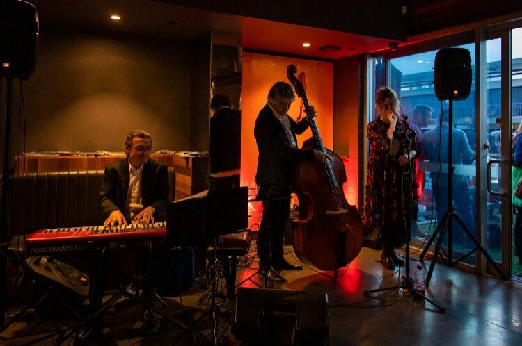 Blue Velvet Jazz Wedding Entertainment
