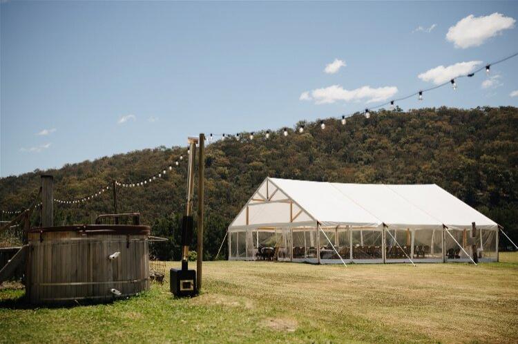 Fun outdoor wedding venue near Sydney