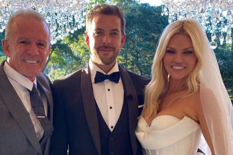 Fun Sydney Celebrant Gary Mooney with Sophie Monk