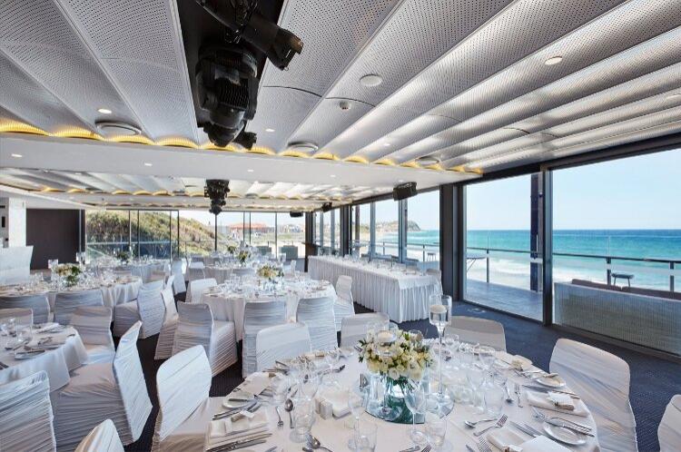 Newcastle wedding venue Merewether Surfhouse