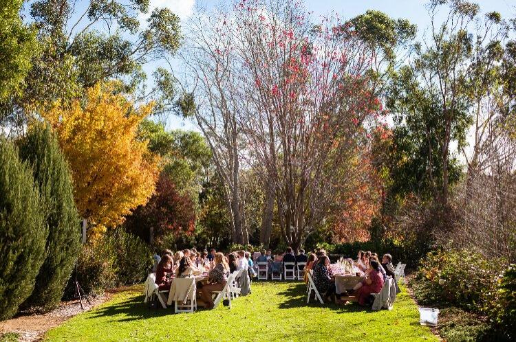 Outdoor wedding venue Secret Garden