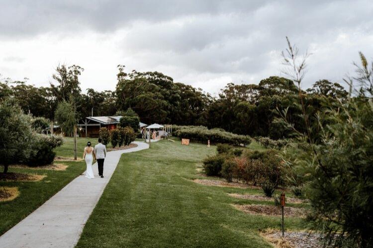 Garden grounds at an affordable DIY wedding venue in the Southern Highlands NSW