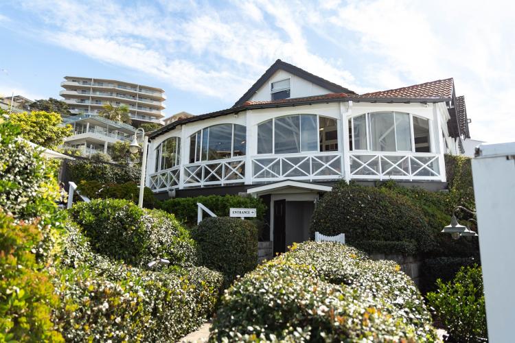 Pilu at Freshwater beach is a small coastal wedding venue in Sydney