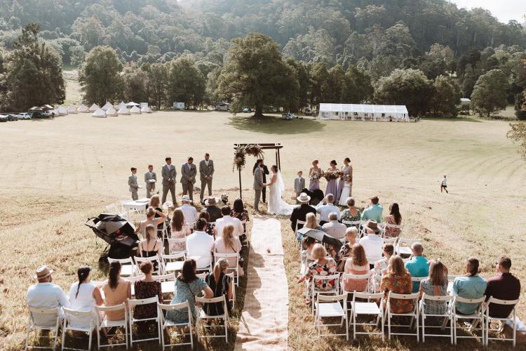 Bebeah Farm is an all in one wedding ceremony & reception venue in Yarramalong