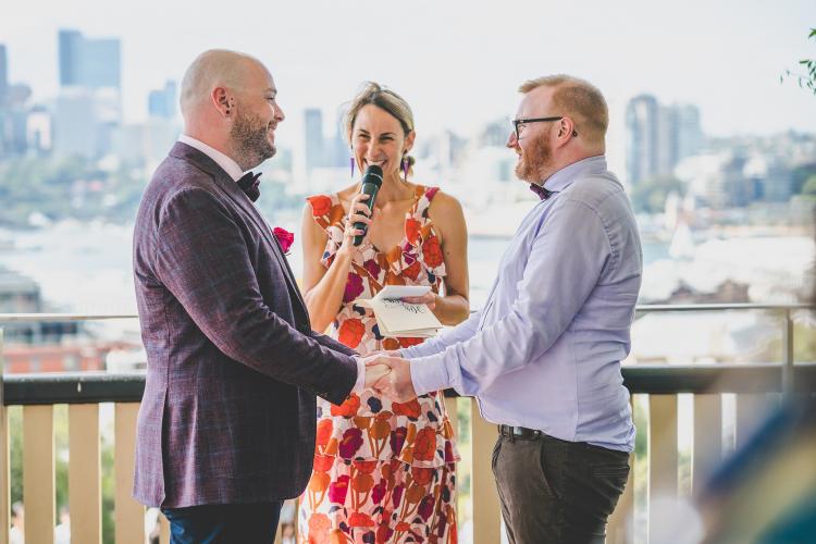 Gay Celebrant Sydney Jacqua 