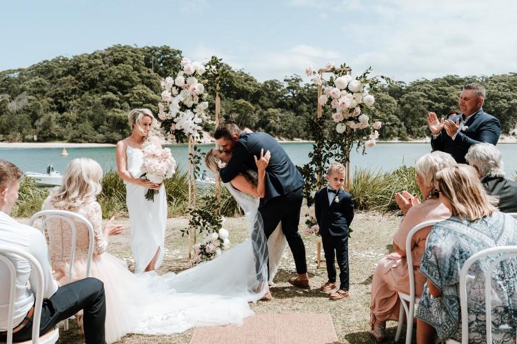 Ocean view wedding venues The Cove