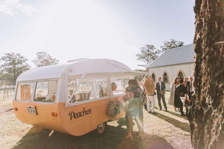 Peaches Mobile Caravan Bar