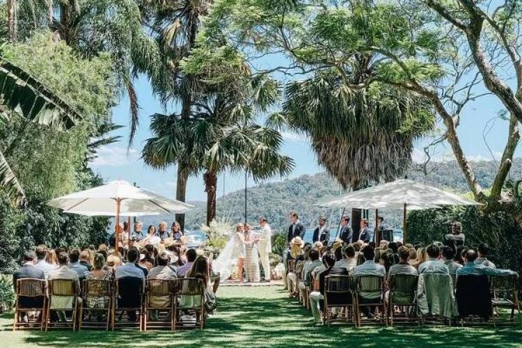 Rainforest wedding garden Palm Beach