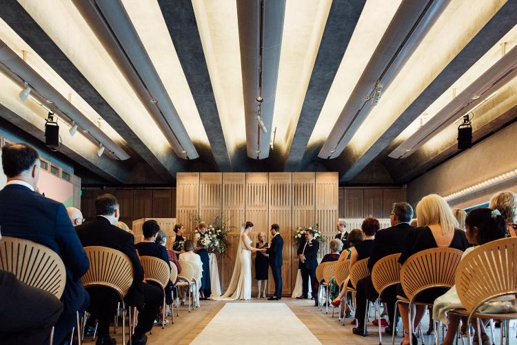 Sydney Opera House Utzon Room Indoor Wedding Ceremony