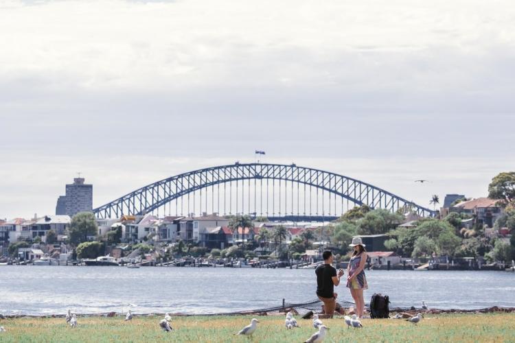 Unique Wedding Proposal Idea on Holiday