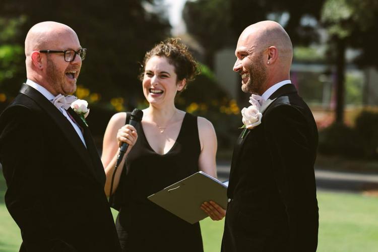 gay marriage celebrant Tami Sussman