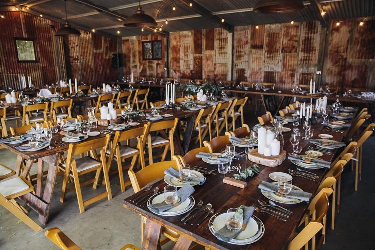 Willow Farm is a country wedding venue with a rustic reception barn