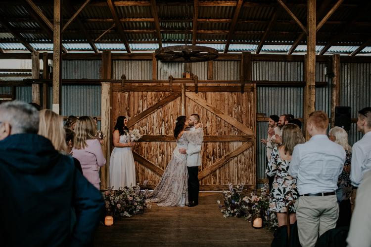 Waldara Farm is a rustic wedding venue in the Blue Mountains